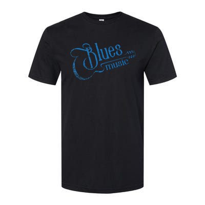 Blues Music Blues Lover Musician Guitarist Guitar Player Softstyle CVC T-Shirt