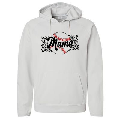 Baseball Mom Performance Fleece Hoodie