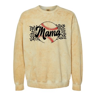 Baseball Mom Colorblast Crewneck Sweatshirt