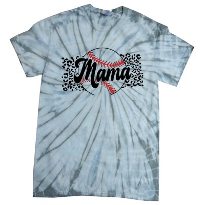 Baseball Mom Tie-Dye T-Shirt