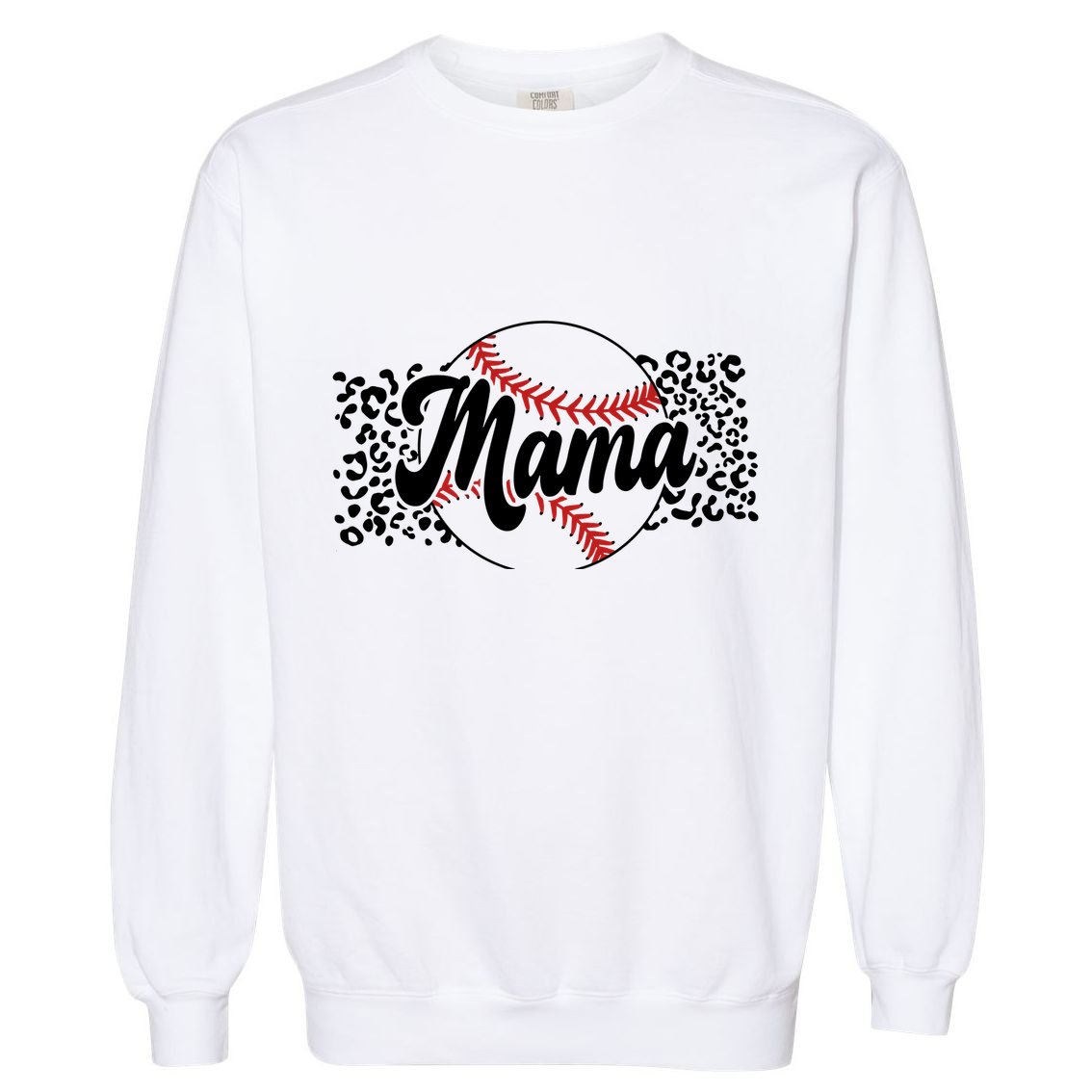 Baseball Mom Garment-Dyed Sweatshirt
