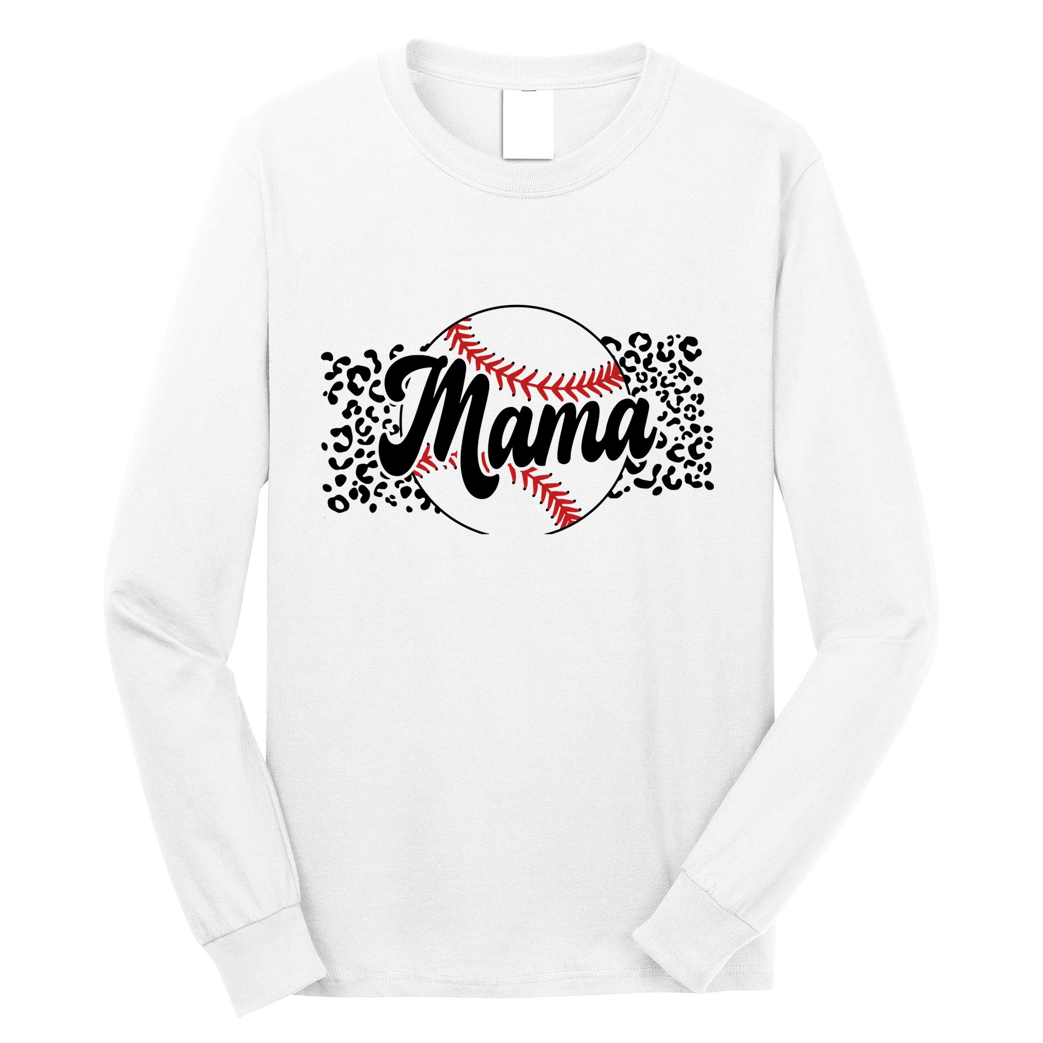 Baseball Mom Long Sleeve Shirt