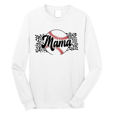 Baseball Mom Long Sleeve Shirt