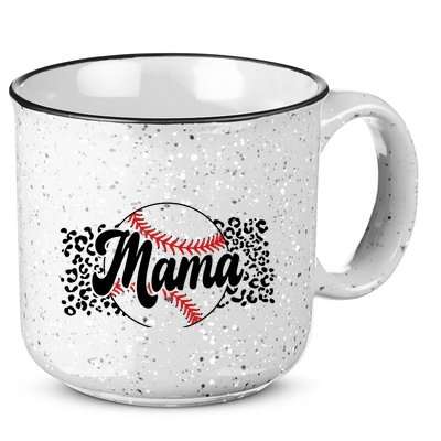 Baseball Mom 15oz Campfire Ceramic Mug