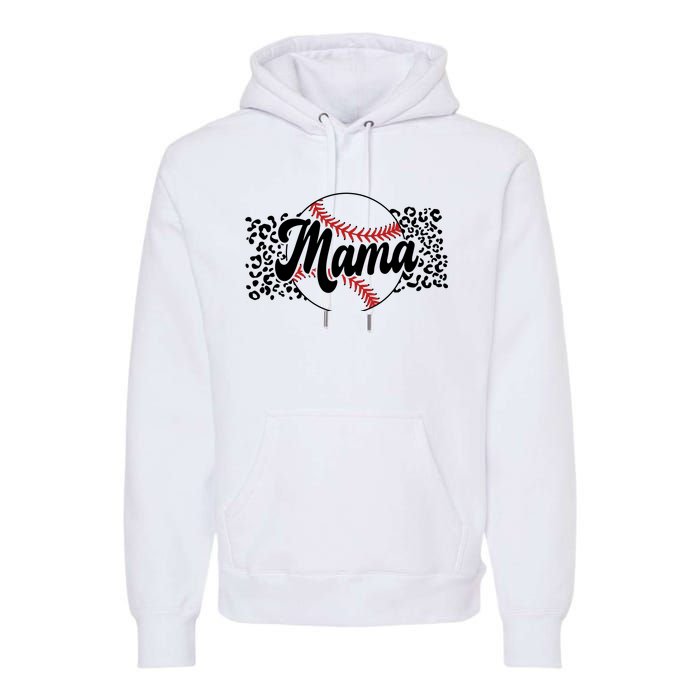 Baseball Mom Premium Hoodie