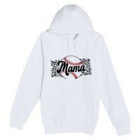 Baseball Mom Premium Pullover Hoodie