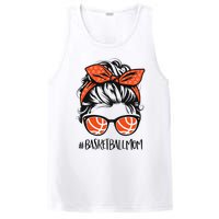 Basketball Mom Basketball Lover Mothers Day Messy Bun PosiCharge Competitor Tank