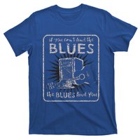 Blues Music Band Lover Vintage Guitar Teacher Funny Blues T-Shirt