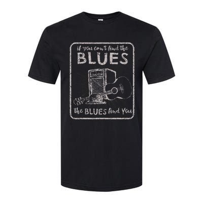 Blues Music Band Lover Vintage Guitar Teacher Funny Blues Softstyle CVC T-Shirt