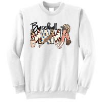 Baseball Mom Baseball Mama Sports Mom Baseball Mama Mother's Day Sweatshirt