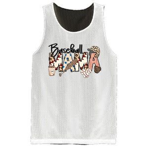 Baseball Mom Baseball Mama Sports Mom Baseball Mama Mother's Day Mesh Reversible Basketball Jersey Tank