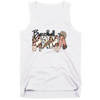 Baseball Mom Baseball Mama Sports Mom Baseball Mama Mother's Day Tank Top