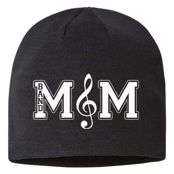 Band Mom Band Parent Gift For Band Fan Music Moms Sustainable Beanie