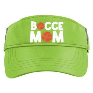 Bocce Mom Bocce Ball Player Mother Bocce Gift Adult Drive Performance Visor