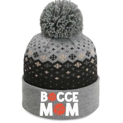 Bocce Mom Bocce Ball Player Mother Bocce Gift The Baniff Cuffed Pom Beanie