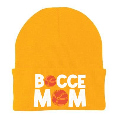 Bocce Mom Bocce Ball Player Mother Bocce Gift Knit Cap Winter Beanie