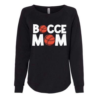 Bocce Mom Bocce Ball Player Mother Bocce Gift Womens California Wash Sweatshirt