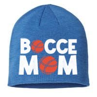 Bocce Mom Bocce Ball Player Mother Bocce Gift Sustainable Beanie