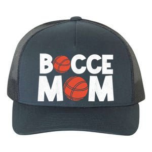 Bocce Mom Bocce Ball Player Mother Bocce Gift Yupoong Adult 5-Panel Trucker Hat