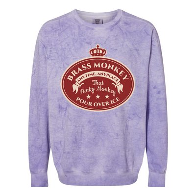 Brass Monkey Colorblast Crewneck Sweatshirt