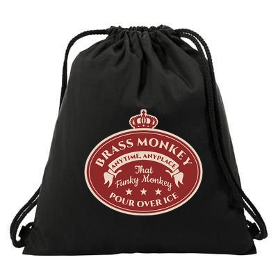 Brass Monkey Drawstring Bag