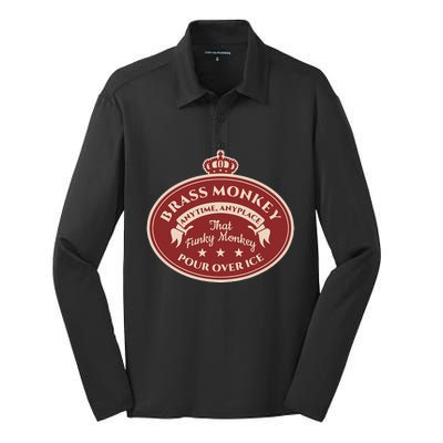 Brass Monkey Silk Touch Performance Long Sleeve Polo