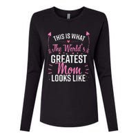 Best Mom Best Mother Womens Cotton Relaxed Long Sleeve T-Shirt