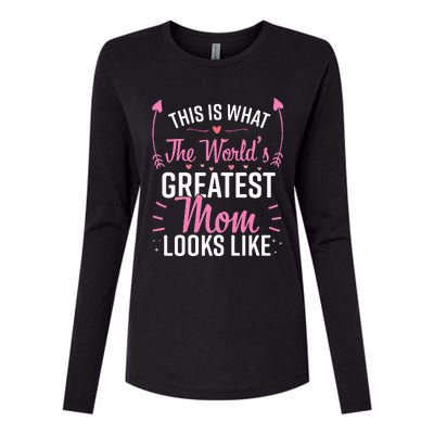 Best Mom Best Mother Womens Cotton Relaxed Long Sleeve T-Shirt