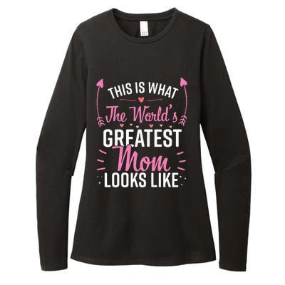 Best Mom Best Mother Womens CVC Long Sleeve Shirt