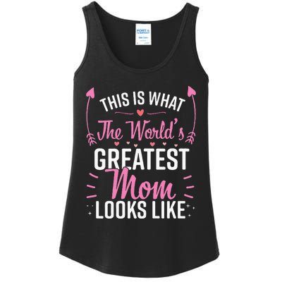 Best Mom Best Mother Ladies Essential Tank