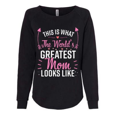 Best Mom Best Mother Womens California Wash Sweatshirt