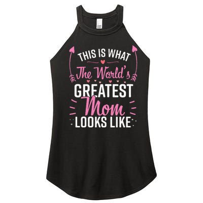 Best Mom Best Mother Women’s Perfect Tri Rocker Tank