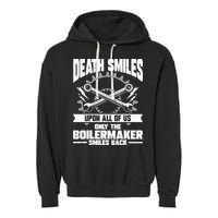 Boiler Maker Boilermaker Union Boilermaker Garment-Dyed Fleece Hoodie