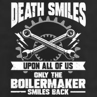 Boiler Maker Boilermaker Union Boilermaker Garment-Dyed Fleece Hoodie