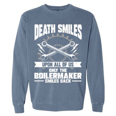 Boiler Maker Boilermaker Union Boilermaker Garment-Dyed Sweatshirt
