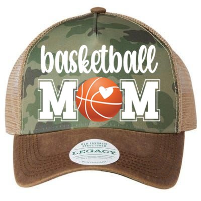 Basketball Mom Basketball Mother Of A Basketball Player Meaningful Gift Legacy Tie Dye Trucker Hat