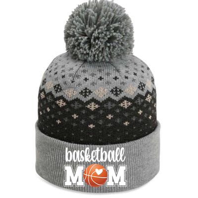 Basketball Mom Basketball Mother Of A Basketball Player Meaningful Gift The Baniff Cuffed Pom Beanie