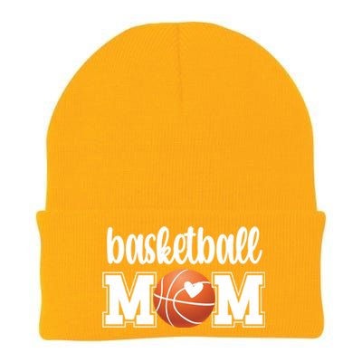 Basketball Mom Basketball Mother Of A Basketball Player Meaningful Gift Knit Cap Winter Beanie