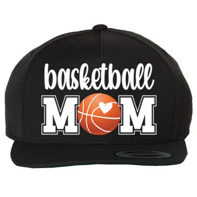 Basketball Mom Basketball Mother Of A Basketball Player Meaningful Gift Wool Snapback Cap