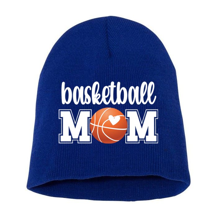 Basketball Mom Basketball Mother Of A Basketball Player Meaningful Gift Short Acrylic Beanie