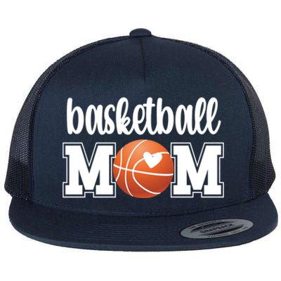 Basketball Mom Basketball Mother Of A Basketball Player Meaningful Gift Flat Bill Trucker Hat