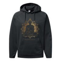 Buddha Mandala Buddhist Mindfulness Buddhism Spiritual Performance Fleece Hoodie