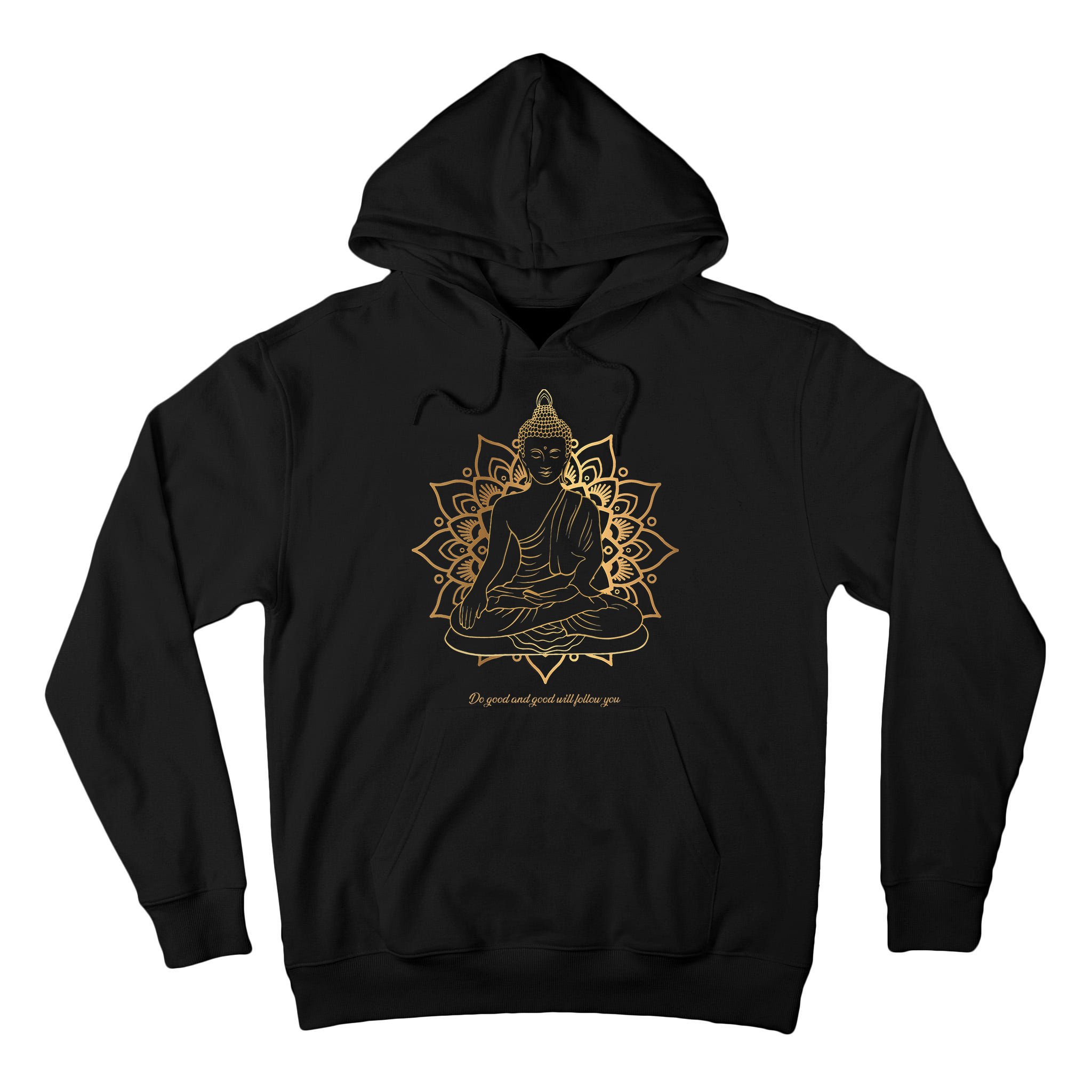 Buddha Mandala Buddhist Mindfulness Buddhism Spiritual Tall Hoodie