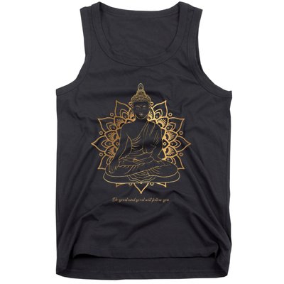 Buddha Mandala Buddhist Mindfulness Buddhism Spiritual Tank Top