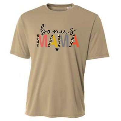 Bonus Mama Bonus Mom Stepmom Step Mama Mother's Day Present Cooling Performance Crew T-Shirt