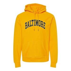 Baltimore Maryland Premium Hoodie