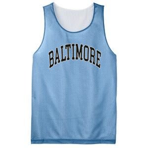 Baltimore Maryland Mesh Reversible Basketball Jersey Tank