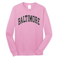 Baltimore Maryland Long Sleeve Shirt