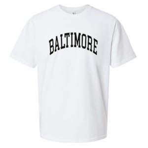 Baltimore Maryland Sueded Cloud Jersey T-Shirt