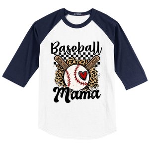 Baseball Mama Baseball Mom Family Funny Baseball Sleeve Shirt